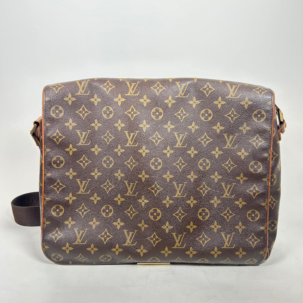 Louis Vuitton Brown Abbesses Monogram Shoulder Bag