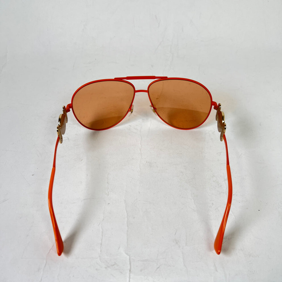 Versace Matte Pilot Sunglasses