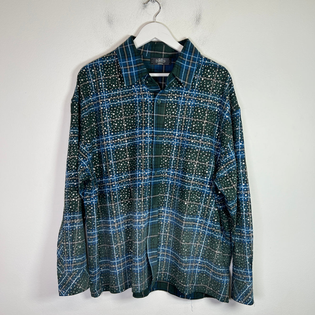 HMDD Green Disco Flannel Shirt