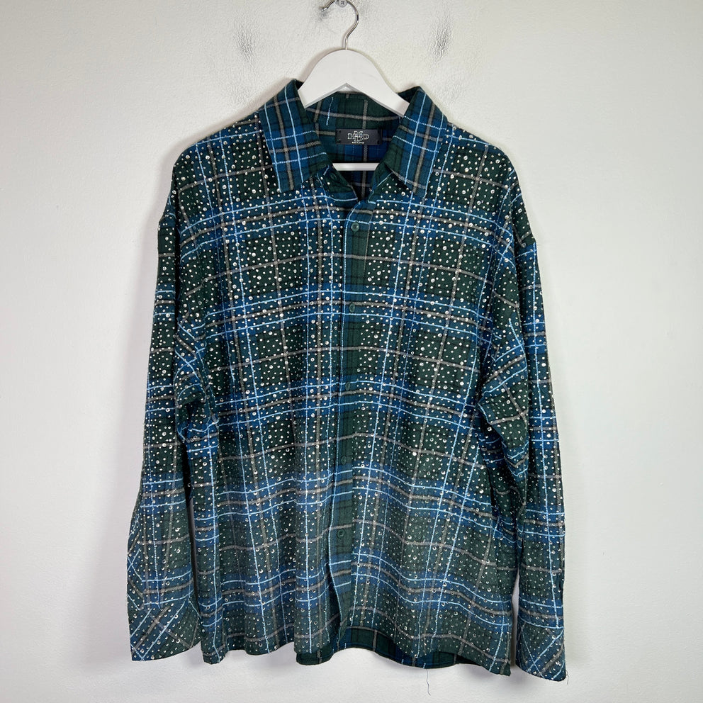 HMDD Green Disco Flannel Shirt
