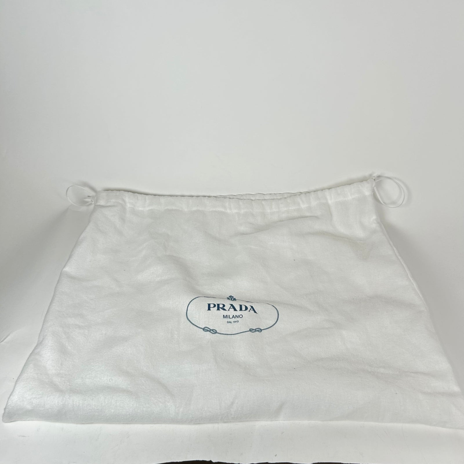 Prada Blue Medium Bonnie Belted Top Handle Bag