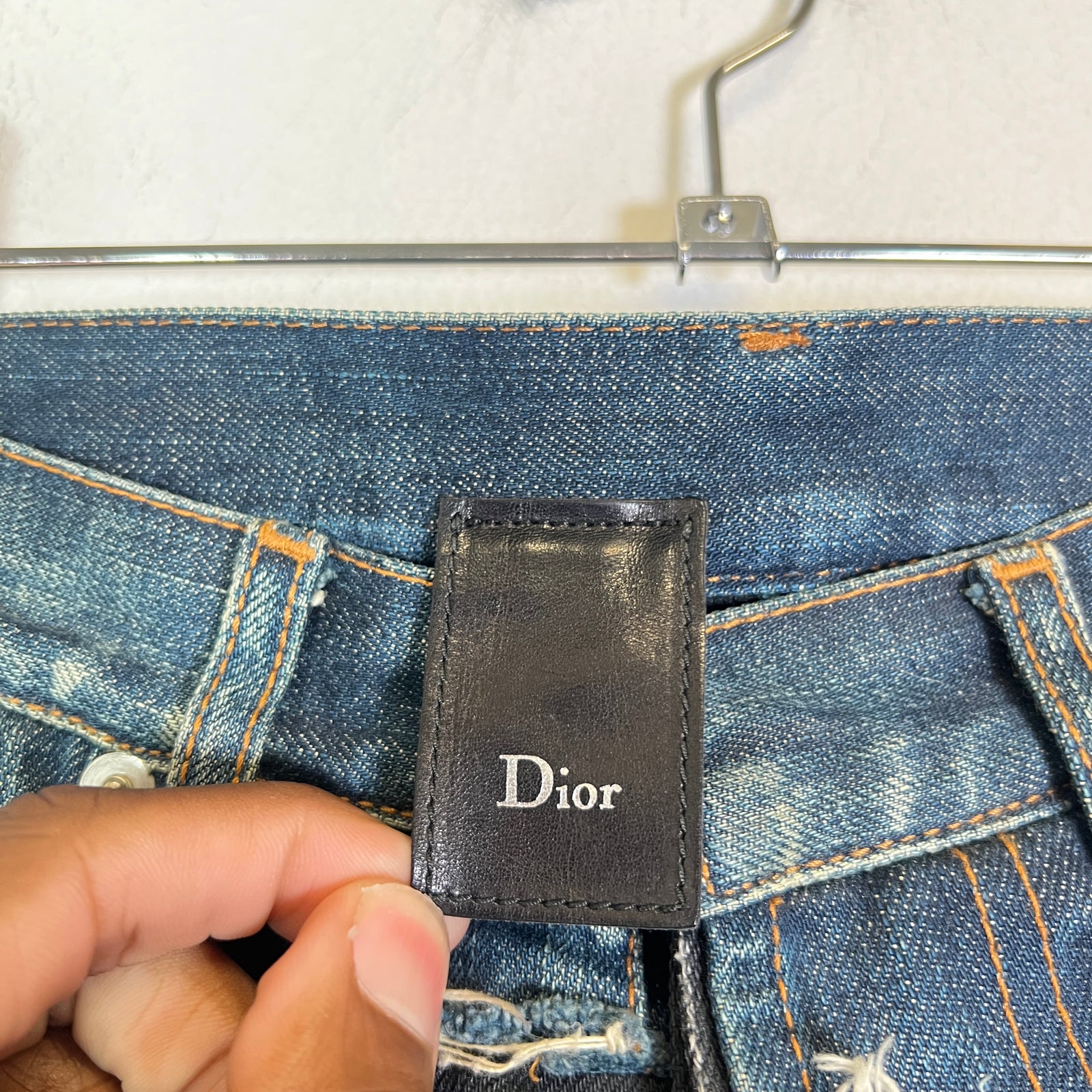 Dior Homme AW06 'These Grey Days' Cummerbund Jeans