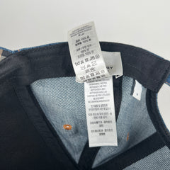 Burberry Blue Denim Logo Hat