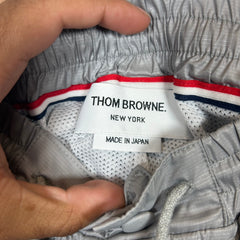 Thom Browne Grey Nylon Striped Pants Size 2