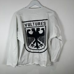 Vultures White Logo Longsleeve Shirt Size 1