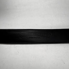Chrome Hearts Black Double Roller Belt Size 34