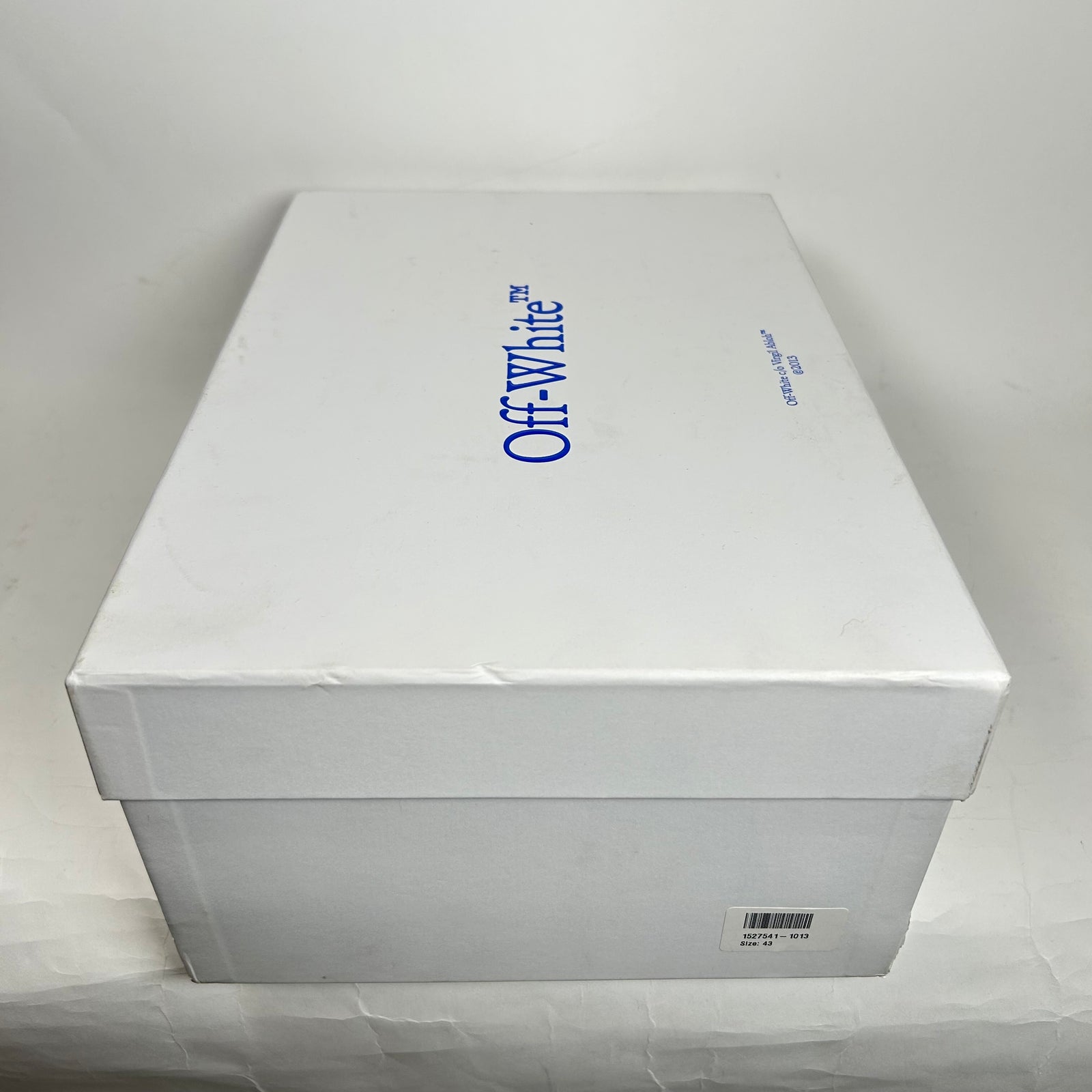 Off-White White Out Of Office Sneakers Size 10