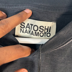 Satoshi Nakamoto 'Machine' Studded T-Shirt Size 2XL