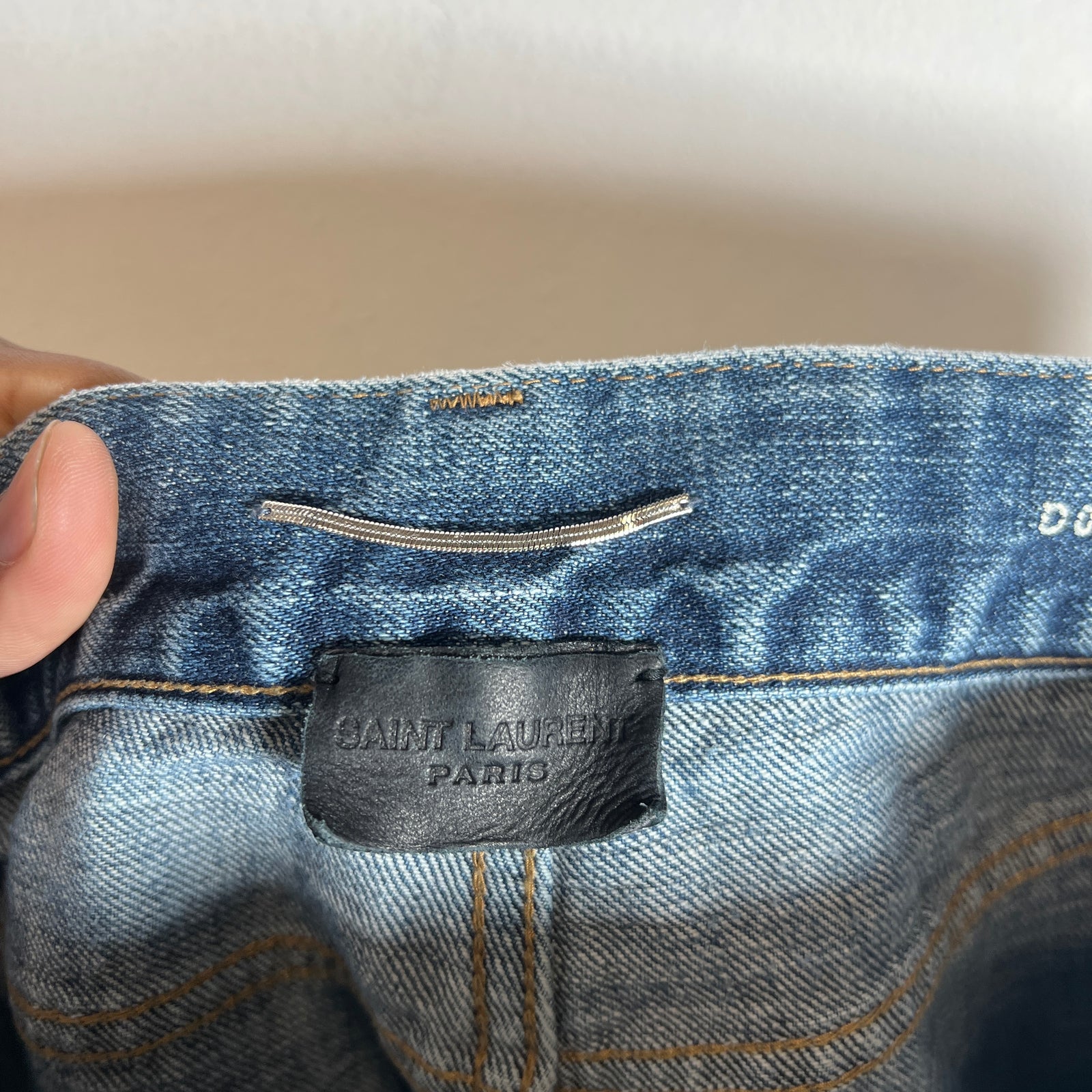 Saint Laurent D02 Light Blue Wash D02 Jeans Size 30