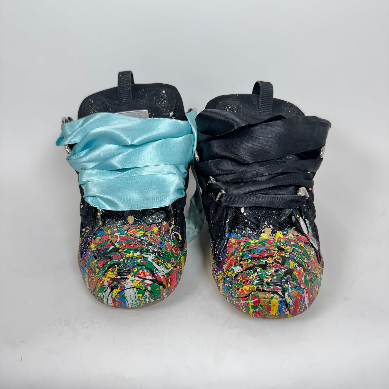 Lanvin x Gallery Dept Black Paint Splatter Curb Sneaker Size 41