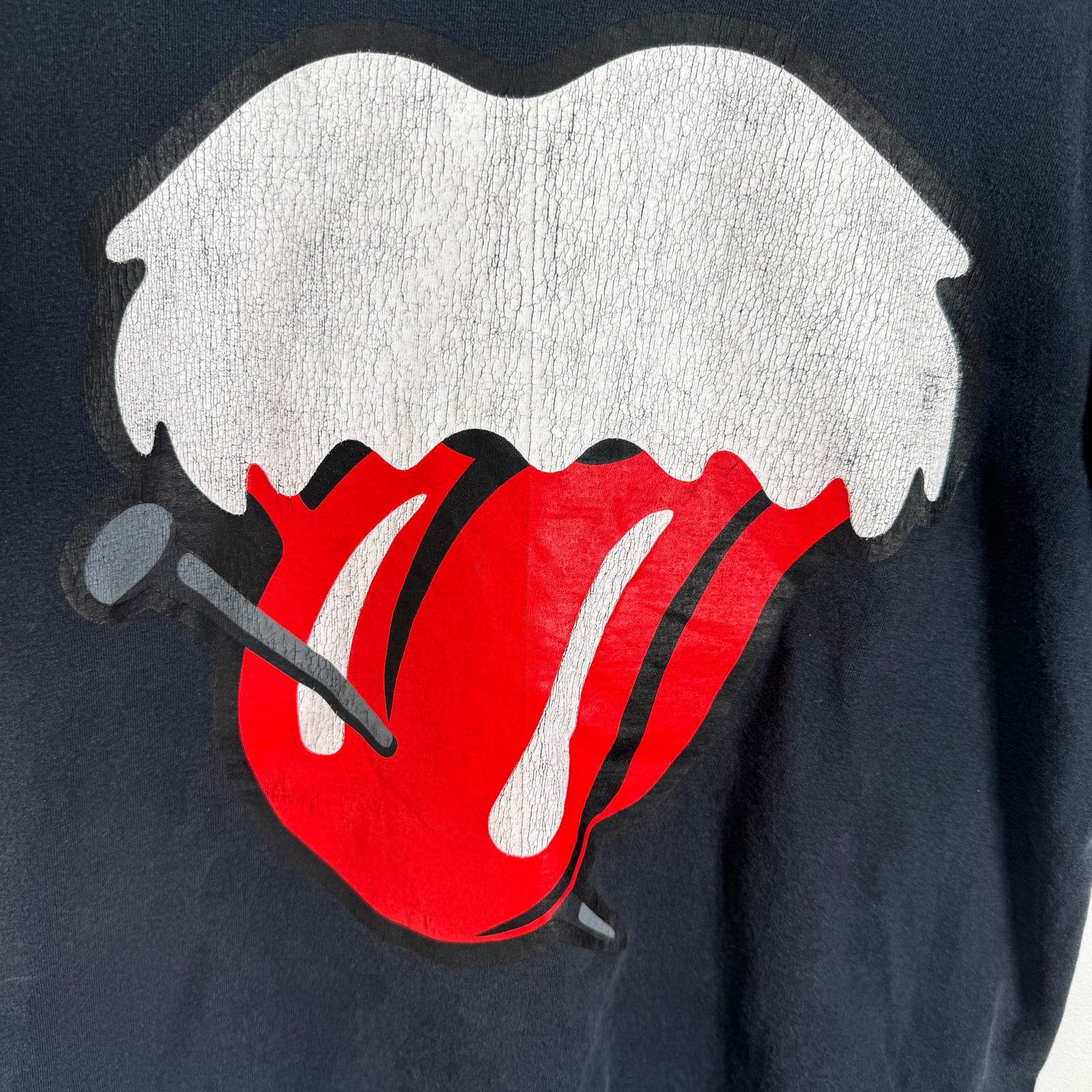 Number (N)ine Black Rolling Stones Tee Size 4