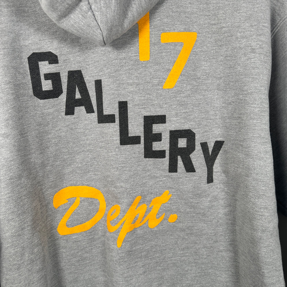 Gallery Dept. Boxing Logo Grey Zip-Up Size M