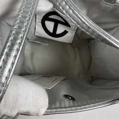 Telfar Metallic Silver Small Purse