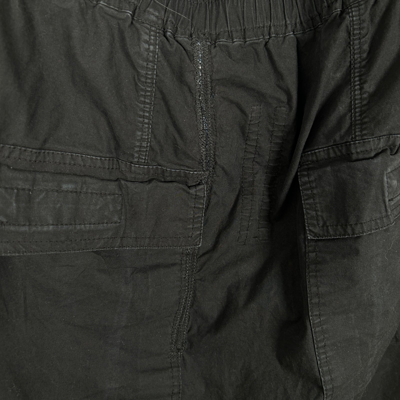 Rick Owens Black Pod Shorts Size M