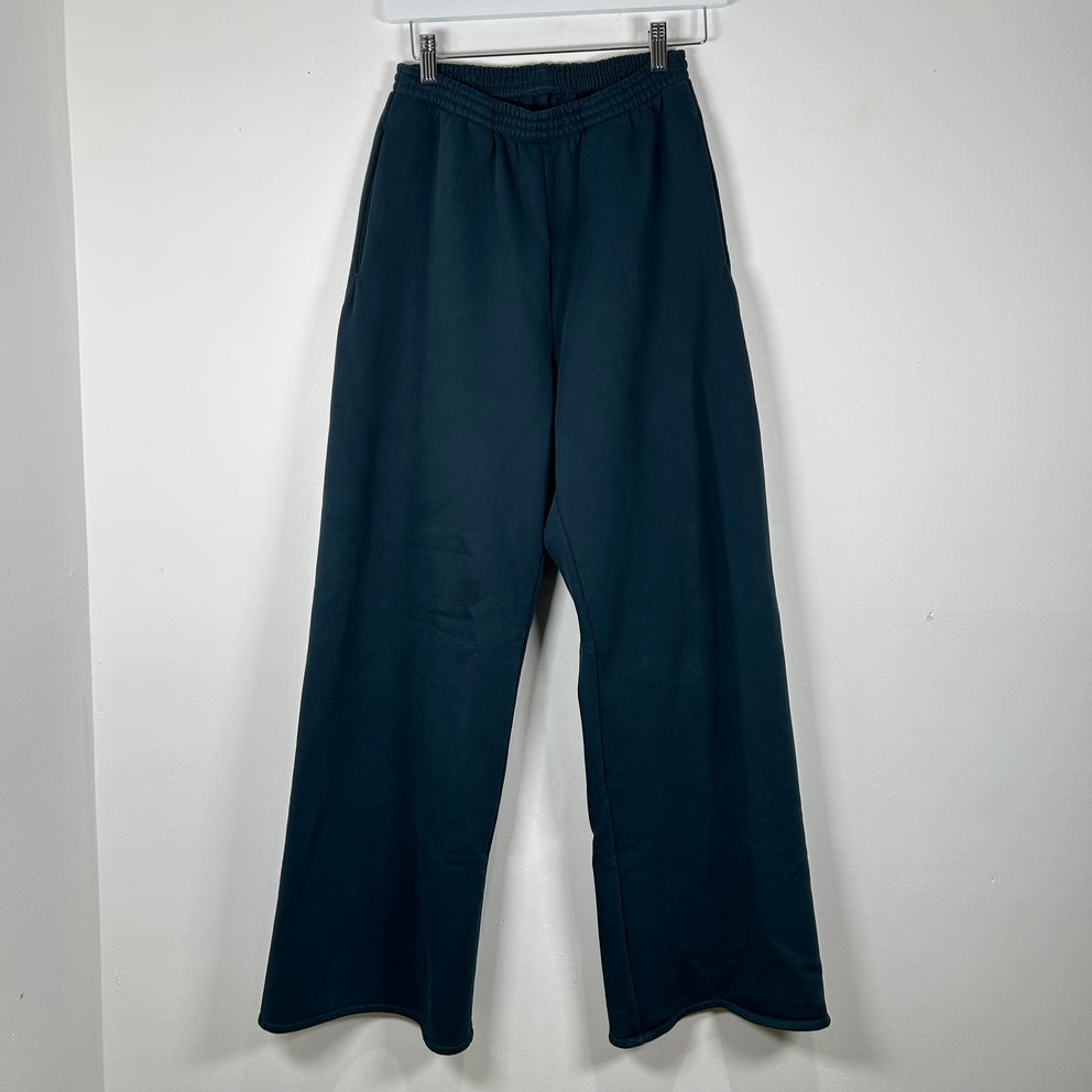Yeezy Gap Wide Leg Navy Sweatpants Size XS