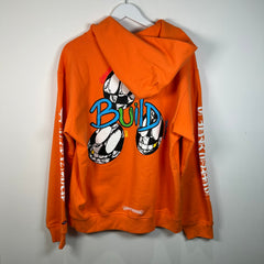 Chrome Hearts Link & Build Orange Hoodie Size XL