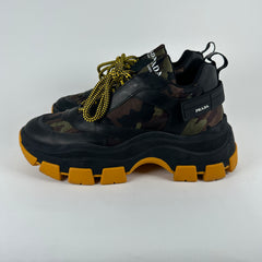 Prada Pegasus Camo Chunky Sneaker Size 10