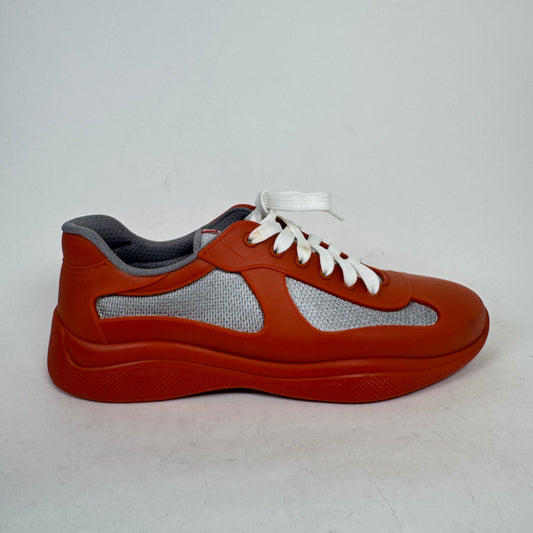 Prada Burnt Orange Rubber Cups Size 44