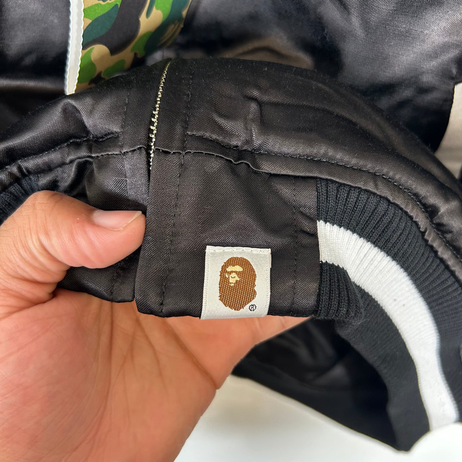 Bape x Mastermind Black Souvenir Jacket Size XXL