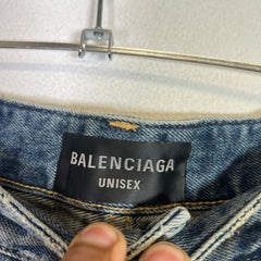 Balenciaga SS23 Mud Wash Baggy Denim Jeans