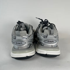 Balenciaga Metallic Grey Tracks Size 40