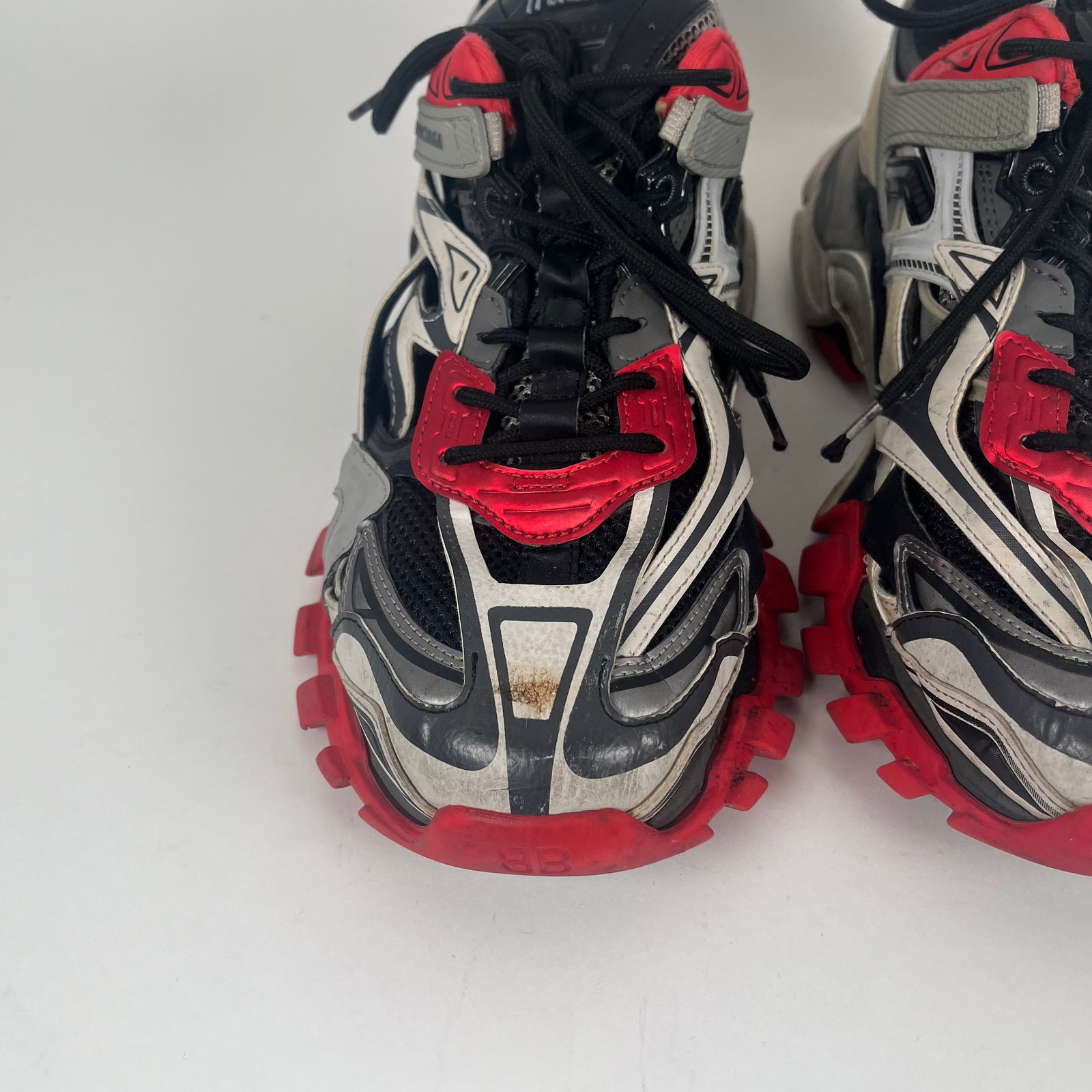 Balenciaga Track 2 Red/Grey Size 12