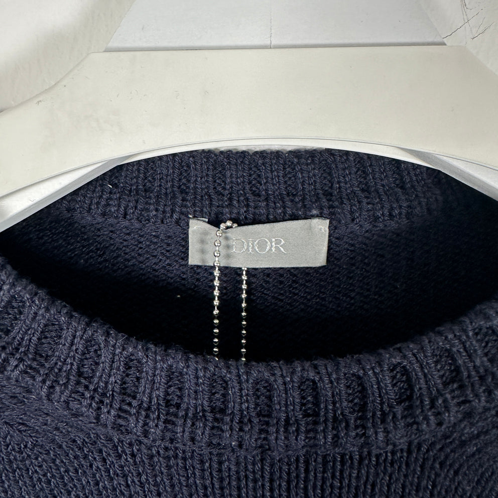 Dior x Cactus 'Year of the Ox" Embroidered Knit Sweater Size Small
