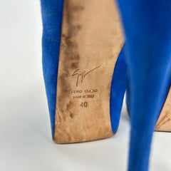 Giuseppe Zanotti Royal Blue Heels Size 40
