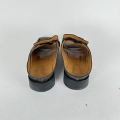 Martine Rose Python Logo Open Loafers Size 11