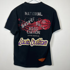 Louis Vuitton x NBA Black Trophy Tee Sz S