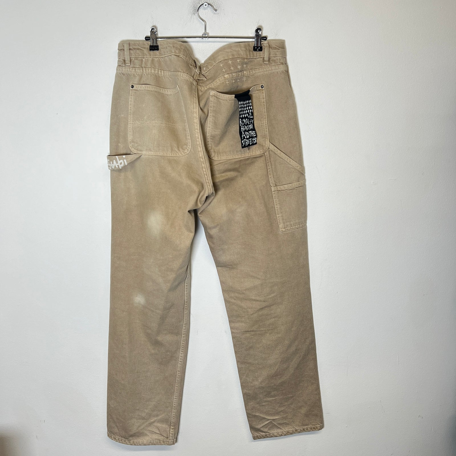 Ksubi Tan Double Knee Pants Size 36