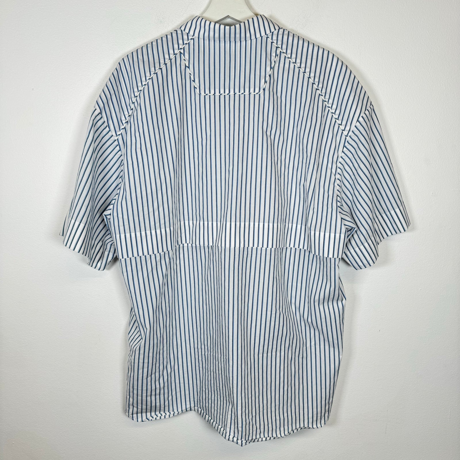 Juun.J Striped Button Up Shirt Size M