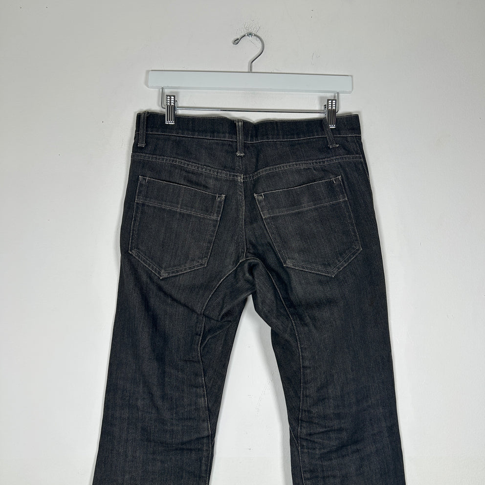 Julius SS09 MA Black Denim Jeans Size 28