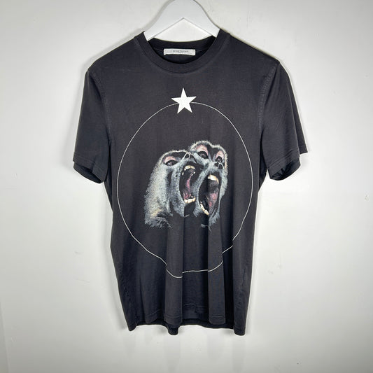 Givenchy Monkey Brothers Graphic T-Shirt Size M