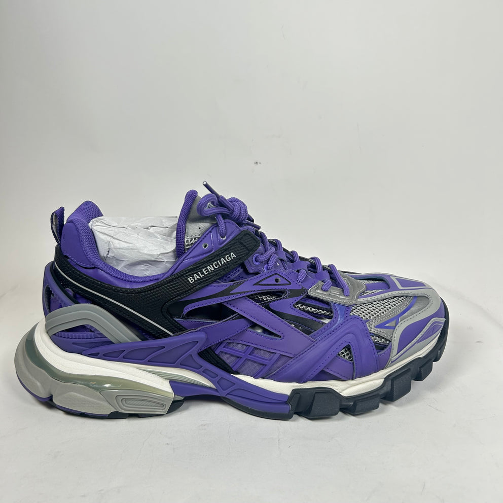 Balenciaga Purple Track 2 Sneaker Size 44
