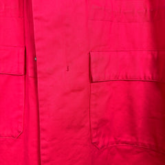 Raf Simons x Sterling Ruby Red Garden Parka Size 46