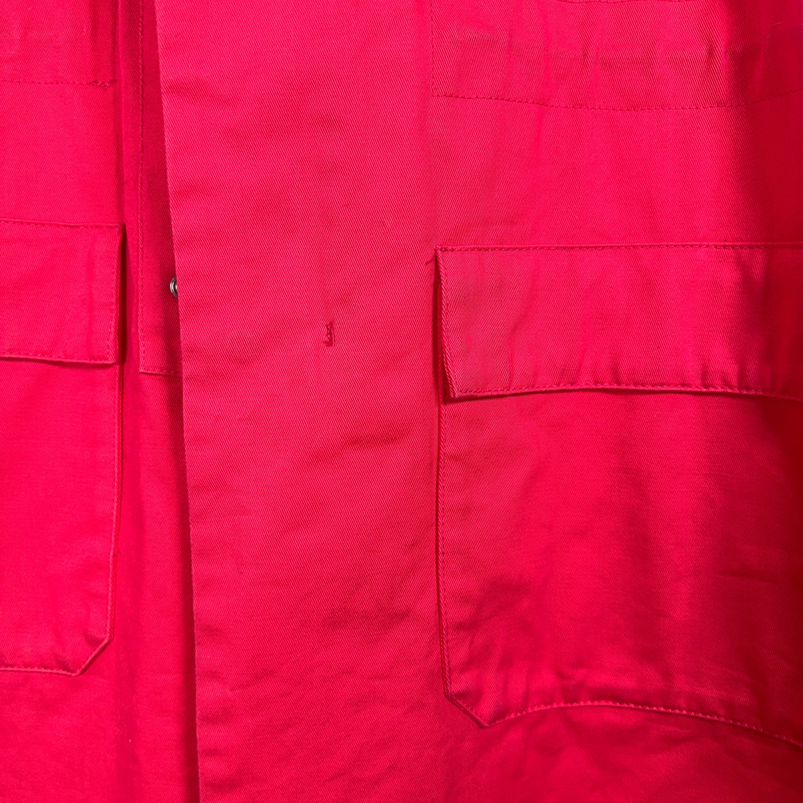 Raf Simons x Sterling Ruby Red Garden Parka Size 46
