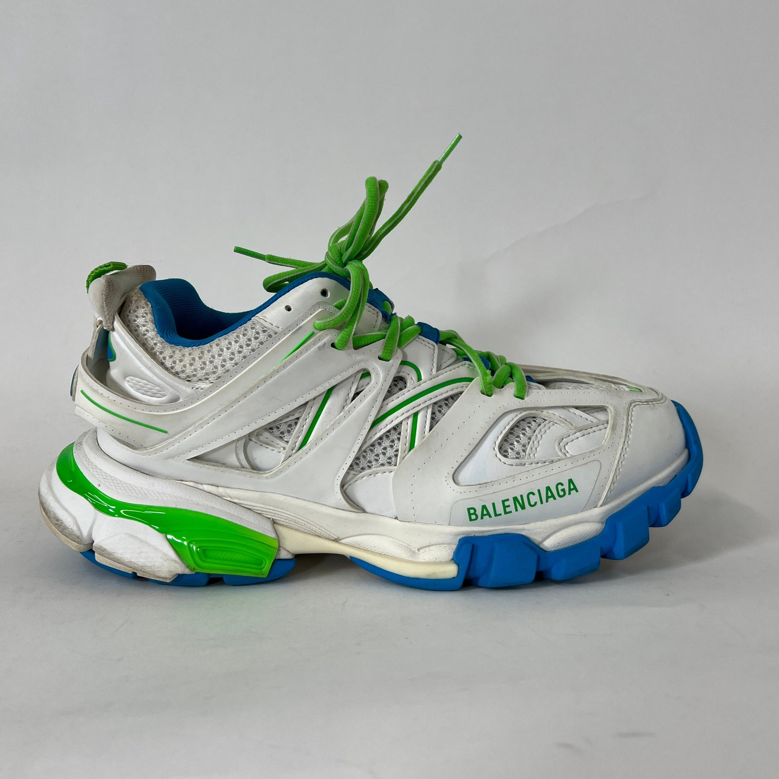 Balenciaga Tracks Blue & Green Size 40