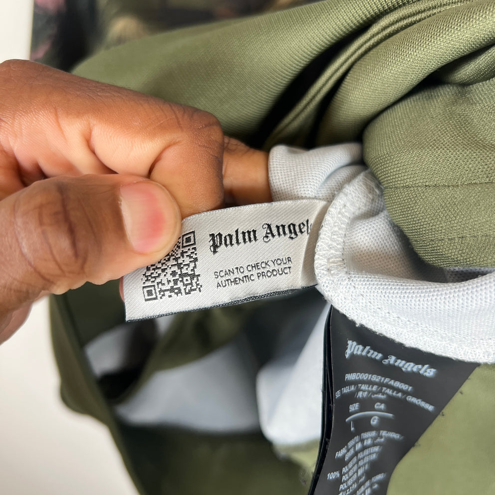 Palm Angels Jungle Print Track Jacket Size L