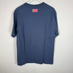 Kenzo Navy Flower Logo Tee Size L