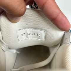 Louis Vuitton Blue Denim Monogram Trainer Size LV 10