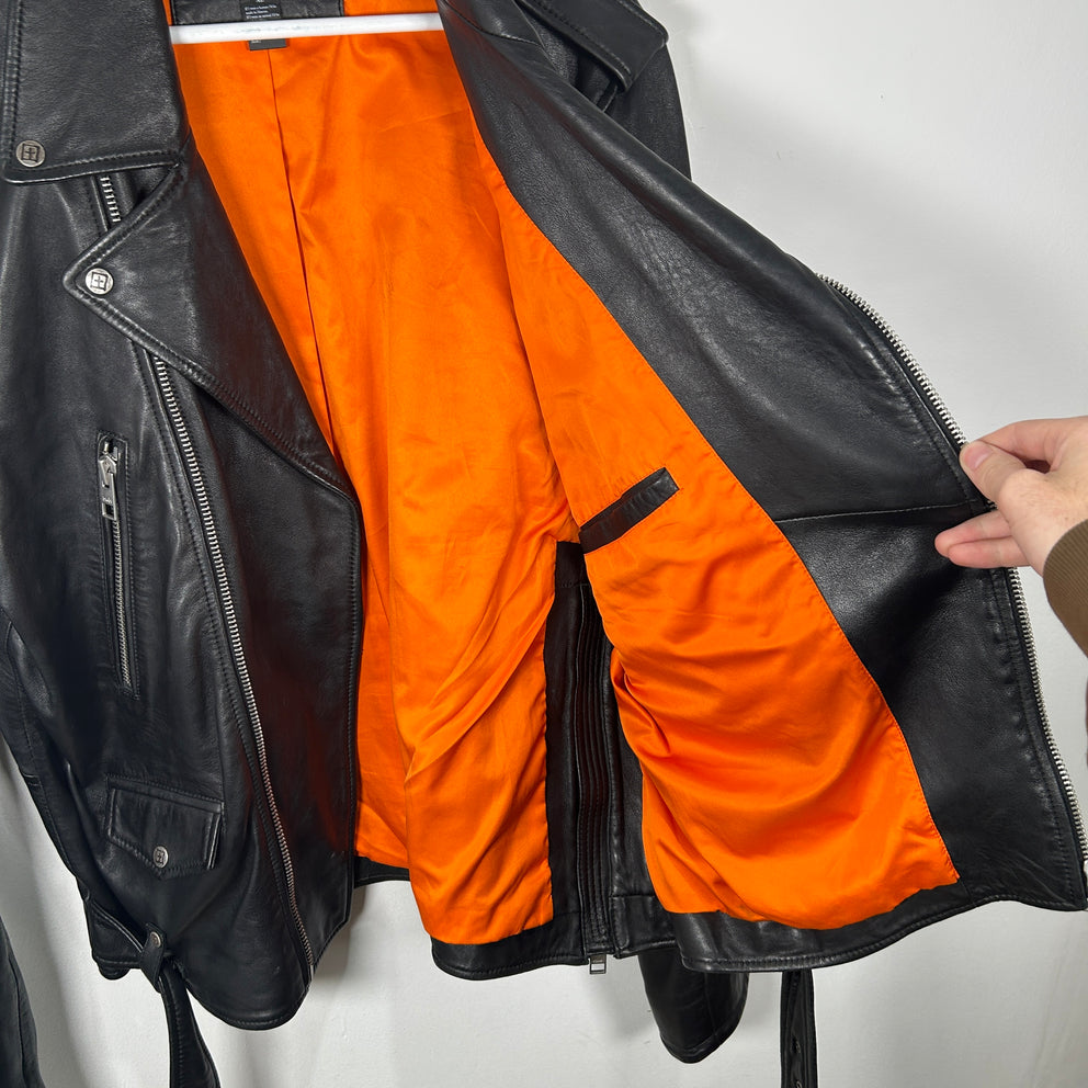 Ksubi Leather Jacket Size XL