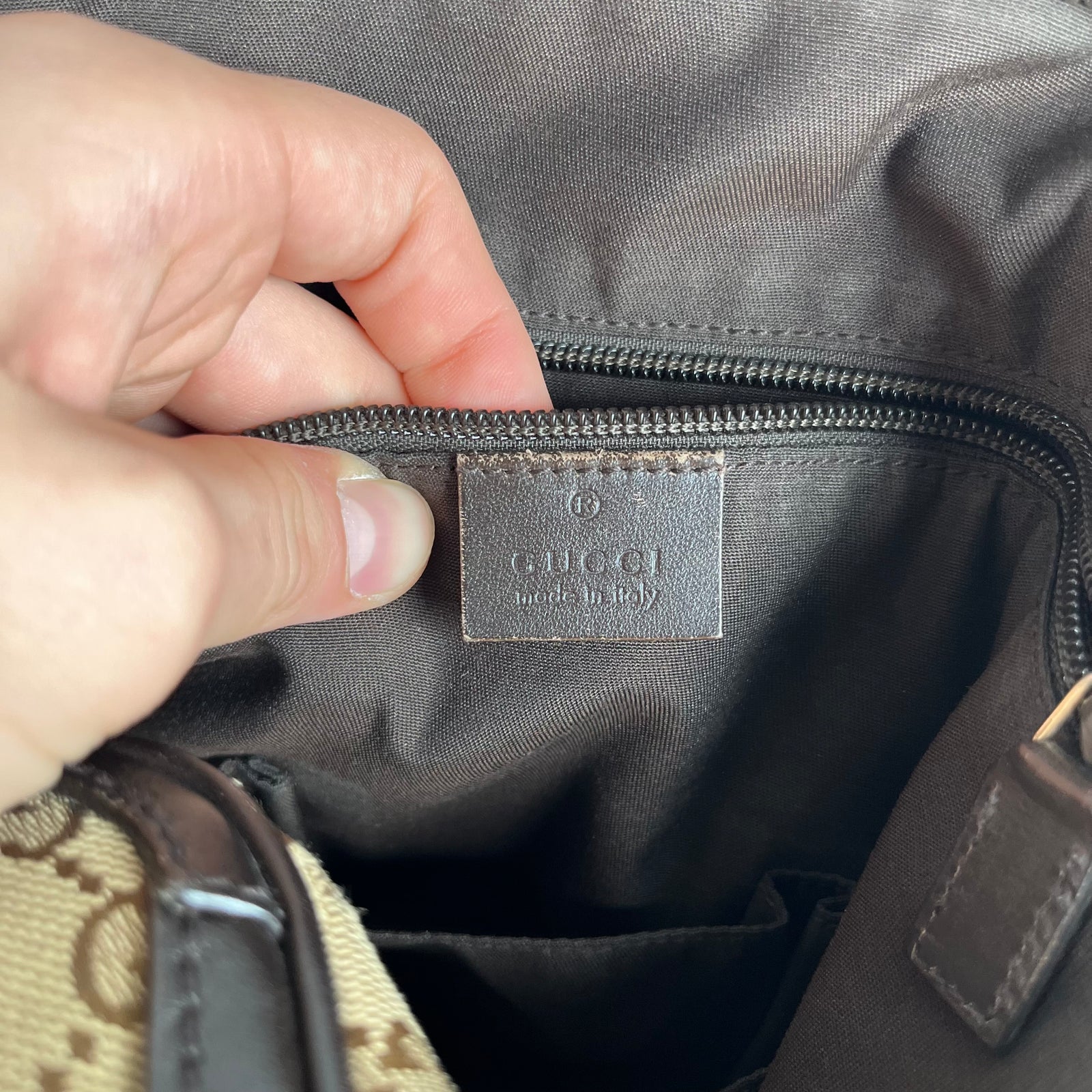 Gucci GG Supreme Canvas Boston Bag