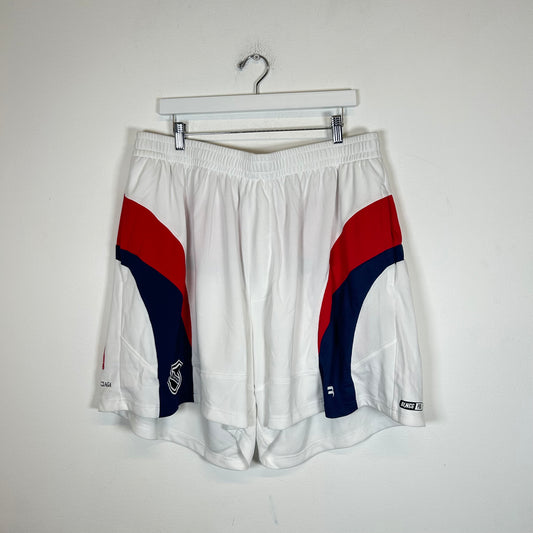 Balenciaga White Mesh Hockey Shorts Size XXL