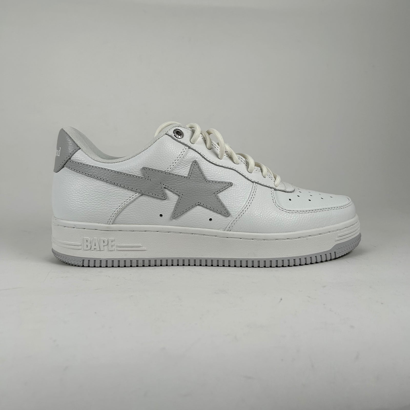 Bape x JJJound White Bapesta Sneaker Size 10