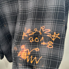 AssPizza 2018 'Nothing Matters' Bleached Flannel Size L