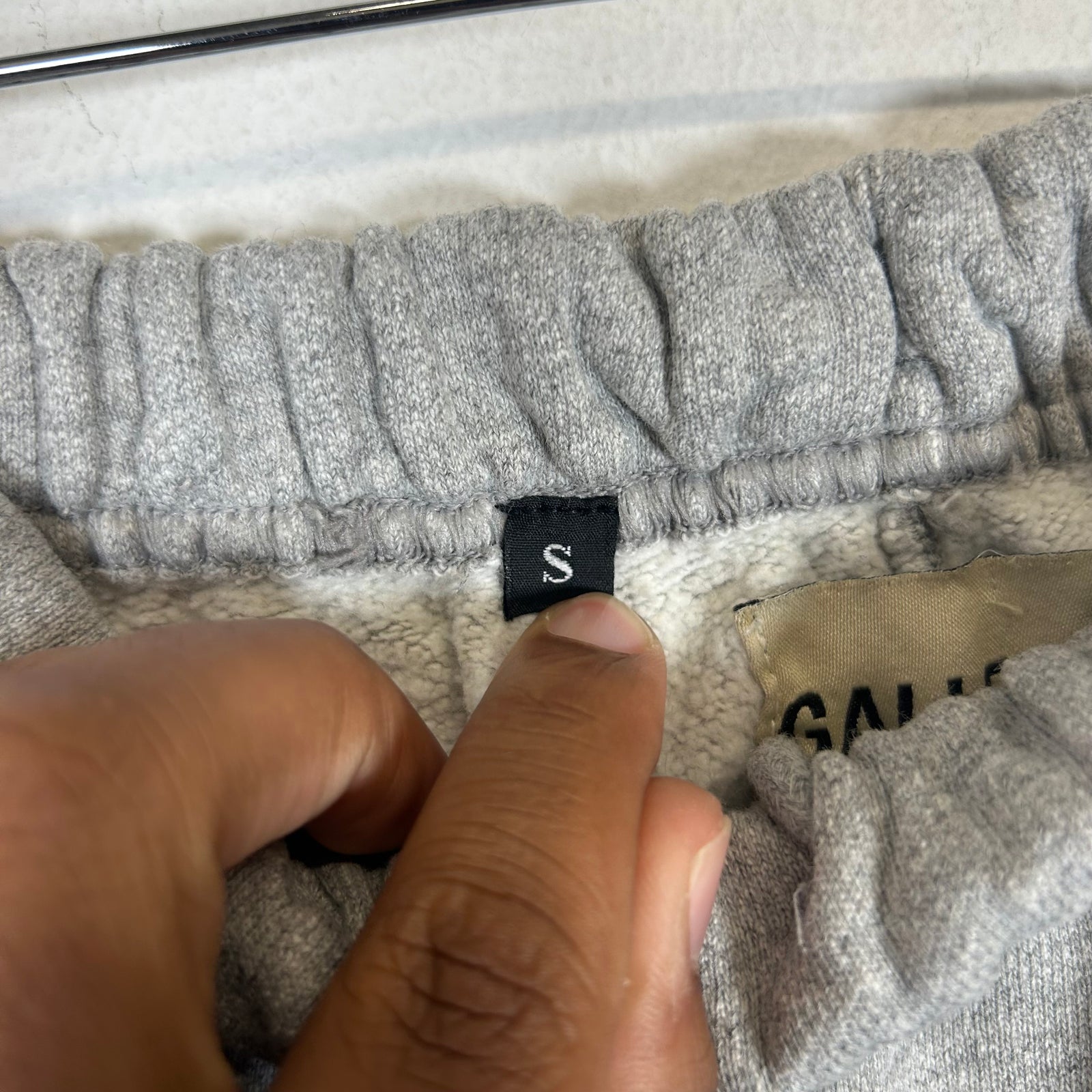 Gallery Dept Grey Logo Sweatpants Size S