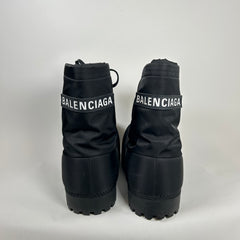 Balenciaga Black Alaska Nylon Boots OSFA