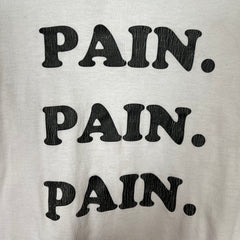 Number Nine White Pain Tee Sz 0
