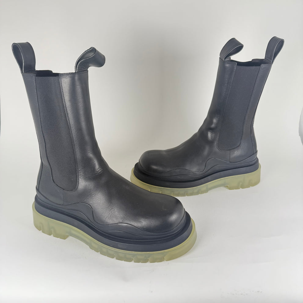 Bottega Veneta Lug Chelsea Boot Size 10